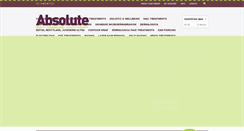 Desktop Screenshot of absolutebeautysalon.com